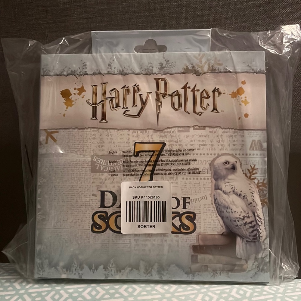 Harry Potter 7 Days of Socks